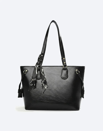 Liora Aureum Large Black L9 Tote Bag