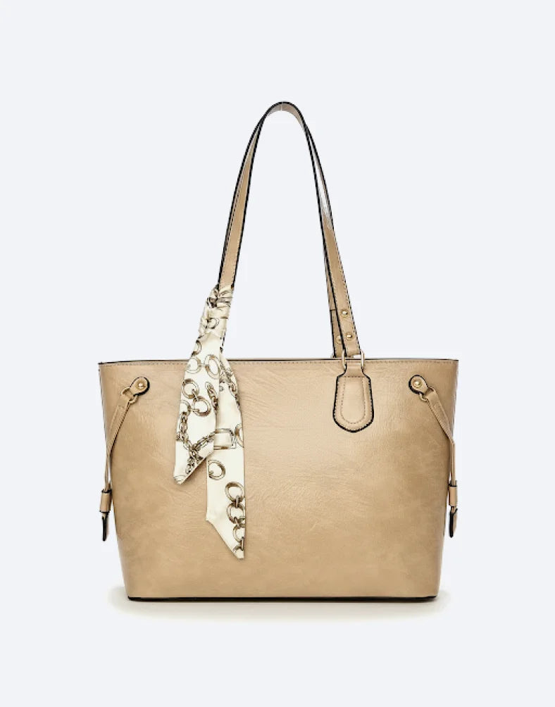 Liora Aureum Medium sand  Tote Bag